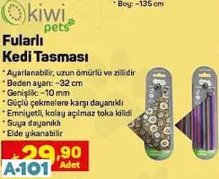 FULARLI KEDİ TASMASI FULARLI KEDİ TASMASI